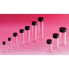 Glass vials high,screw cap(PP&Aluminium liner),7ml, 20x42mm