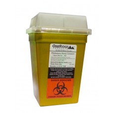 Sharps Container,1 liter,Yellow