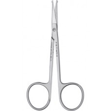 Tissue Scissors - Blunt 11.5cm, straight Effective Cutting Edge:  23mm