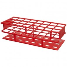 PP rack, for 24 x 30mm tubes,Red