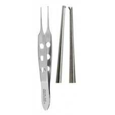 Bishop-Harmon forceps 1:2 straight 8.5cm delicate pattern