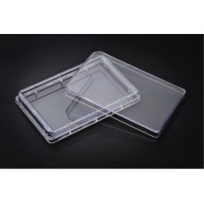 Tray Plate,square,PS,127.6 x 85.6 x 16.2mm,Treated,sterlie