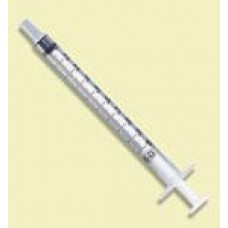 Insulin syringe 1ml needle 27g 10mm(3/8") sterile