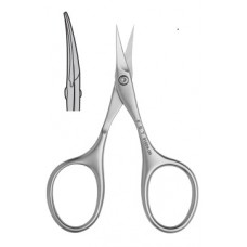 Student bone scissors curved sh/sh 9cm,cutting edge 9mm