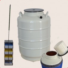 Dewar 60 liter, rack storage freezer for 2500 tubes (1.2 or 2 ml)