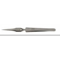 Tweezers N4 (Straight Negative)Dumoxel non magnetic thick x width 0.08x0.13mm,High Percision,108mm