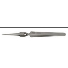 Tweezers N5(Straight Negative)Dumoxel non magnetic thick x width 0.08x0.13mm,High precision,108mm