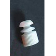 PE cap 13mm diameter with wings for 13mm (13x75/13x100mm) Test tubes,White