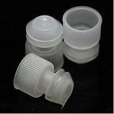 PE cap 12mm diameter with wings for 12mm (12x75mm) Test tubes,Natural