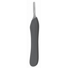 Scalpel handle #4(fits surgery blades #20-21-22-23) with plastic coating