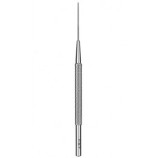 Micro Spatula Straight 11cm 1mm wide tip 17.5 x 1 x 0.25mm