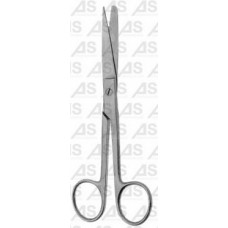 Standard Scissors  sh/bl straight 10cm