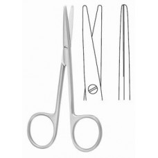 Lexer Baby scissors straight 10cm bl/bl