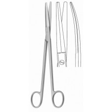 Gorney scissors fine toothed straight 19cm bl/bl