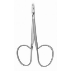 Iris scissors straight sh/sh 9.5cm large loops