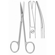 Wagner scissors bl/bl curved 12cm
