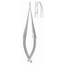 Spring Scissors Katzin curved sh/sh 10.5cm 10mm edge