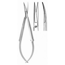 Spring Scissors dissection curved sh/sh 11cm 14mm edge