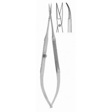 Micro Scissors  14.5cm sh/sh, tip 14mm curved (to front) blade