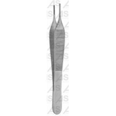 Adson forceps 1.5mm straight serrated 18cm