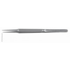Micro forceps(also as vessel dilator)0.3x0.6mm with platform,straight 12cm