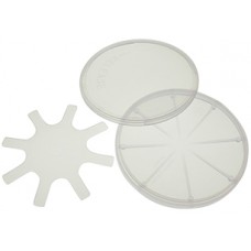 Round, Polypropylene Wafer Carriers,tray for 4