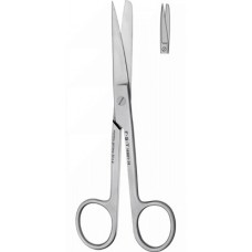 Standard Scissors  sh/bl straight 12cm