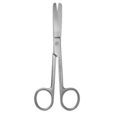 Standard Scissors  bl/bl curved 12cm