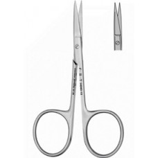 Iris scissors straight sh/sh 10cm Large Loops