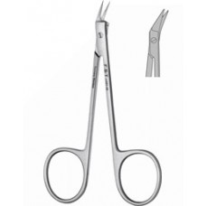 Dissector bone scissors angled on-side sh/sh 11cm,heavy blades,cutting edge 12mm