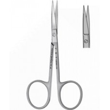 Hardened Iris scissors straight sh/sh 11cm