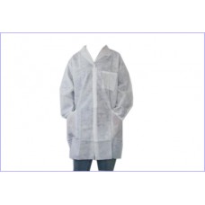 Lab coat(lab rope) non woven with scotch,xx-large,White