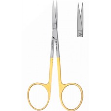 Iris scissors straight sh/sh 11.5cm tungsten carbide