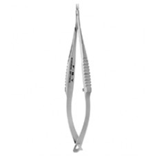Mini-Vannas spring Scissors straight 8cm 2mm sh/sh edge