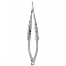 Mini-Vannas spring Scissors curved 8cm 2mm sh/sh edge