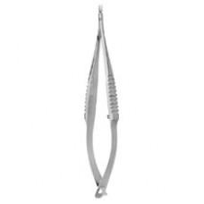 Mini-Vannas spring Scissors curved 8cm 2mm sh/sh edge
