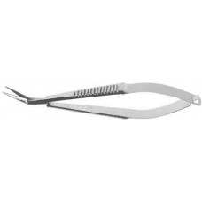 Vannas spring Scissors angled 10cm 8mm sh/sh edge