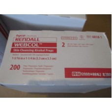 Sterile Alcohol pads 7X3.5cm,Kendall