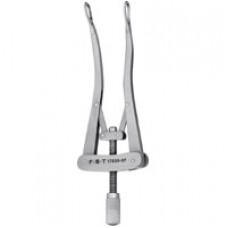 Mouth Retractor with Slings, straight, 13 cm,maximum spread 9.5cm