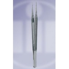 Suture forceps (tweezers)18cm straight, Round handles,tip end 0.3 mm