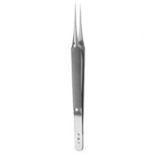 Suture forceps (tweezers)12.5cm tip width thickness 0.3x0.3mm,straight,7mm platform