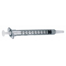 Syringe 1ml w/o needle  sterile luer lock