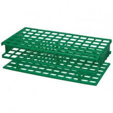 Tubes rack for tubes 13mm 72-place,polypropylene autoclavable,Green