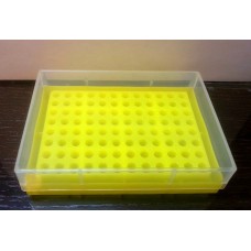 Tubes rack PCR workstation 96 0.2ml microtubes,Polypropylene with a lid