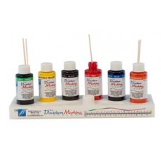 Davidson Marking System  6 colors (India Ink;green, yellow, black, red, blue and orange)