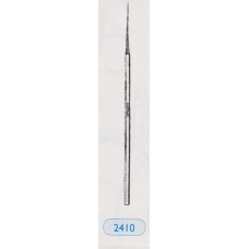 Dissecting needle with solid SS handle straight