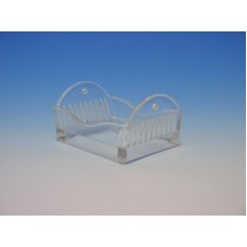 Staining holder glass for 10 slides(20 back to back)(autoclavable,microwavable)for 2480SMG