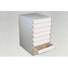 Plasti-Blocks cabinet for 1,500 cassettes(8-drawers)