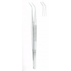 Landgraf forceps Fig. 4 (smooth angled-curved) 15cm