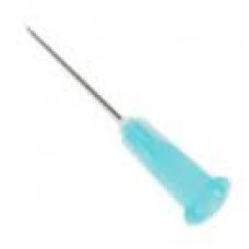 Sterile needle 23g blue bx100